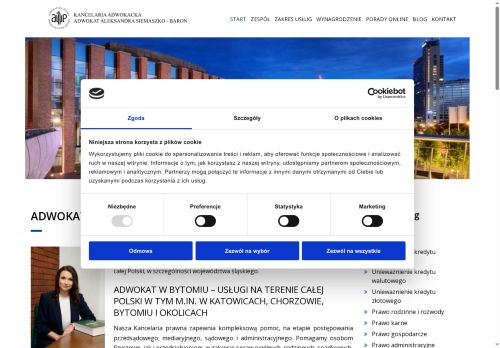 Kancelaria Adwokacka Adwokat Aleksandra SiemaszkoBaron Kancelaria Adwokacka Adwokat Aleksandra SiemaszkoBaron