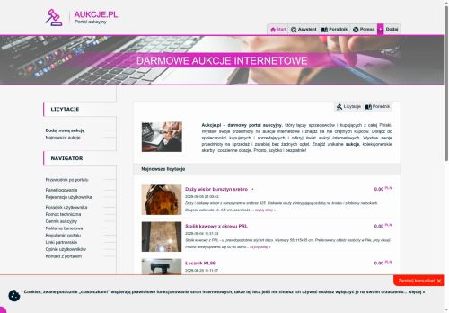 Licytacje przez internet Licytacje przez internet