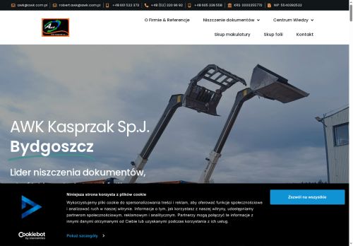 AWK Kasprzak. Ogólnopolskie niszczenie dokumentów AWK Kasprzak. Ogólnopolskie niszczenie dokumentów