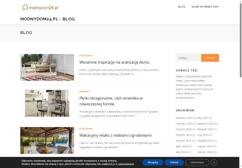 Blog o wystroju wnętrz Modnydom24 Blog o wystroju wnętrz Modnydom24