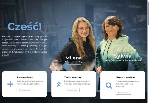 Trener personalny i fizjoterapeuta Sylwia Dudzińska Trener personalny i fizjoterapeuta Sylwia Dudzińska