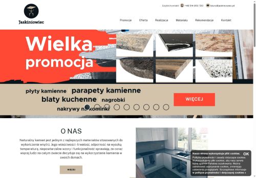 Pracownia kamieniarska Jaskiniowiec Pracownia kamieniarska Jaskiniowiec