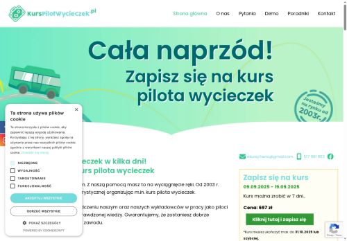 Kursy ONLINE na i dla pilotów wycieczek! Zostan pilotem wycieczek! Kursy ONLINE na i dla pilotów wycieczek! Zostan pilotem wycieczek!