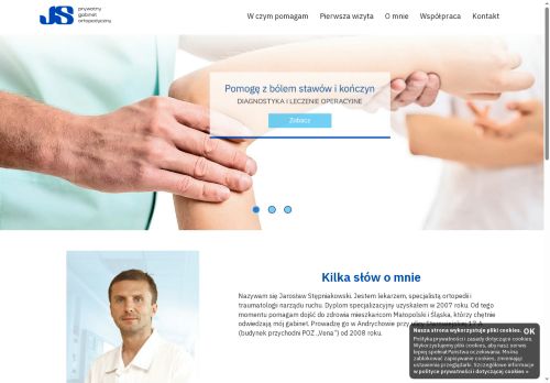 Jarosław Stępniakowski: specjalista od ortopedii Jarosław Stępniakowski: specjalista od ortopedii