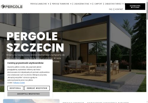 Zadaszenia i pergole od lidera w Szczecinie Zadaszenia i pergole od lidera w Szczecinie