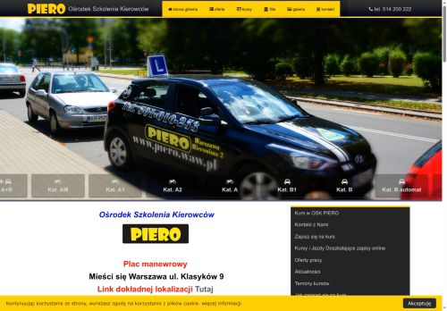 Nauka jazdy Warszawa OSK PIERO Nauka jazdy Warszawa OSK PIERO
