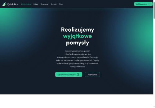 QuickPick sp. z o.o. Agencja interaktywna QuickPick sp. z o.o. Agencja interaktywna