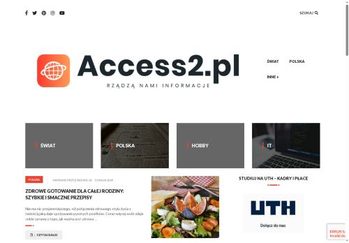 Niezawodny portal informacyjny