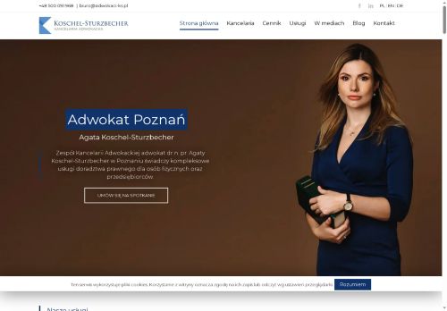 Adwokat Agata Koschel Sturzbecher, Kancelaria Adwokacka