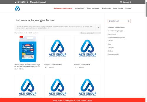 Alti Group Hurtownia i Sklep Motoryzacyjny