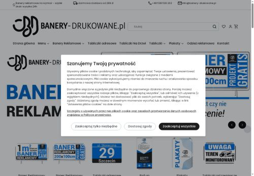 Profesjonalne banery reklamowe i drukarnia