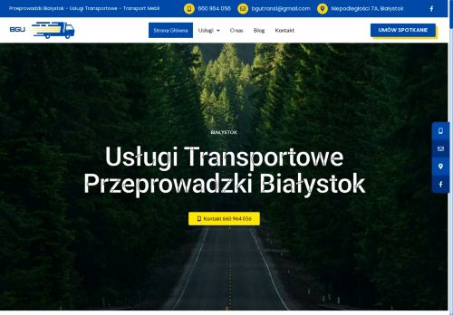 BGU Przeprowadzki Białystok / Transport Mebli