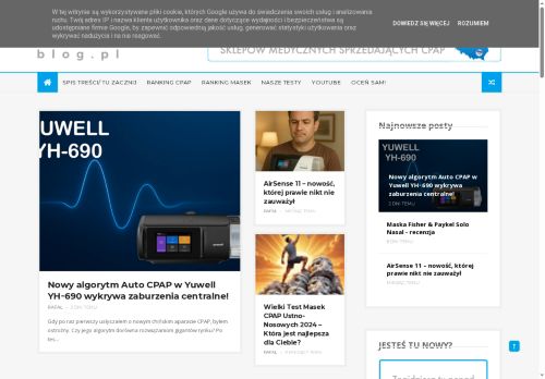 Cpap blog - bezdech senny|maski|ranking|chrapanie|polisomnografia