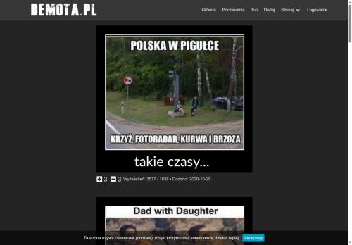 Portal z najlepszymi w sieci demotywatorami