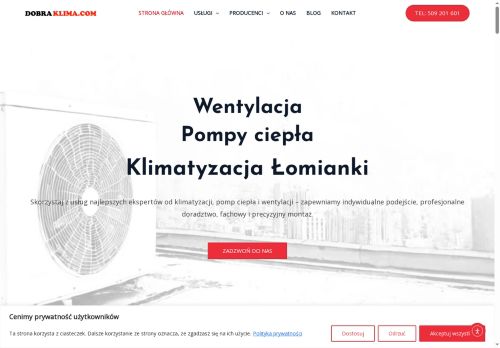 Klimatyzatory Łomianki Warszawa Dobra Klima