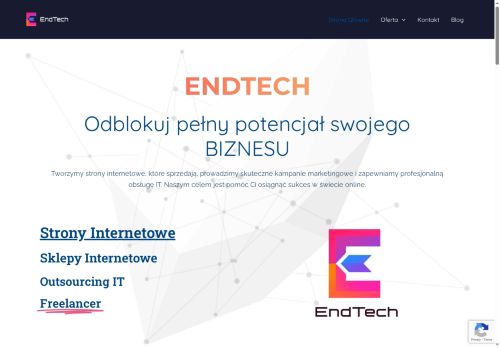 EndTech Projektowanie Stron Internetowych Marketing Internetowy