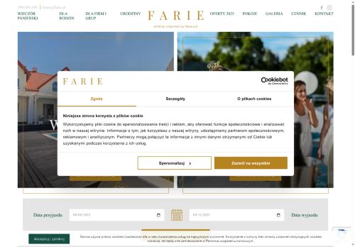 Wesele na Mazurach wyjątkowy obiekt w Farynach