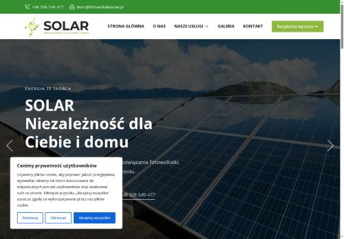 SOLAR monitoring i systemy alarmowe