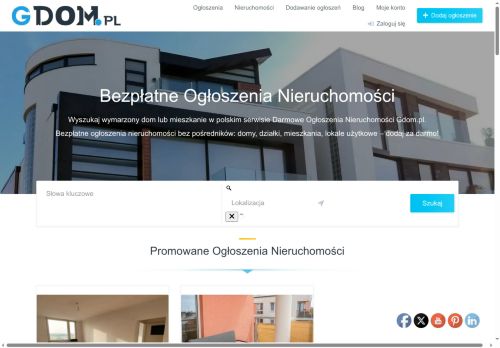 Ogłoszenia nieruchomości 