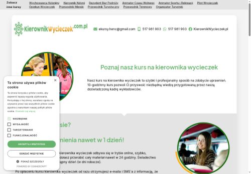 Internetowy kurs na i dla Kierowników Wycieczek! KierownikWycieczek pl