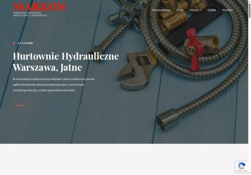 Hurtownia artykułów hydraulicznych - Markon