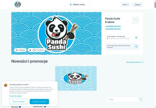 Panda Sushi w Krakowie Zamawiaj