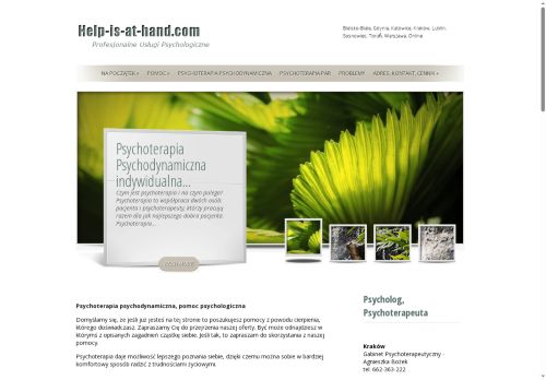 Profesjonalne usługi psychologiczne, psychoterapeutyczne