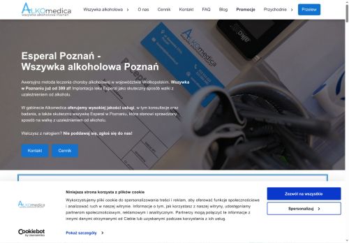 Alkomedica, leczenie alkoholizmu, Poznań