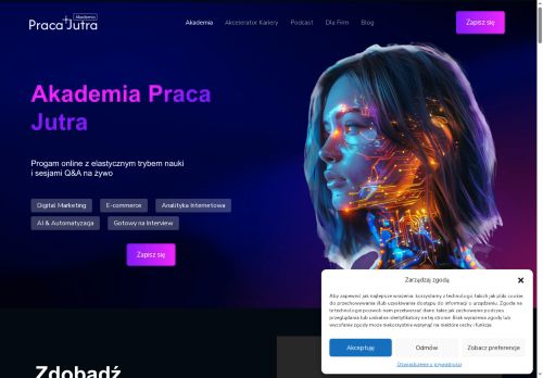 Praca Jutra to kursy online