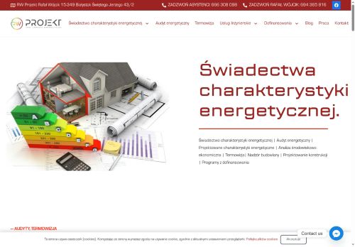 RW Projekt Białystok świadectwa energetyczne