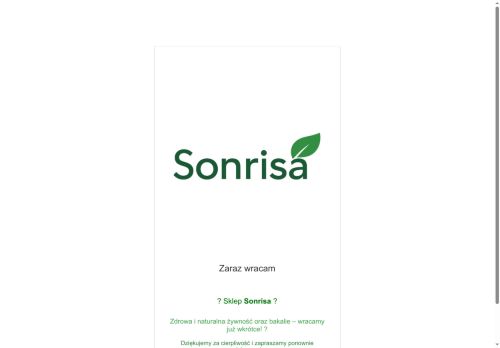 Sonrisa - Producent bakalii, suszone owoce