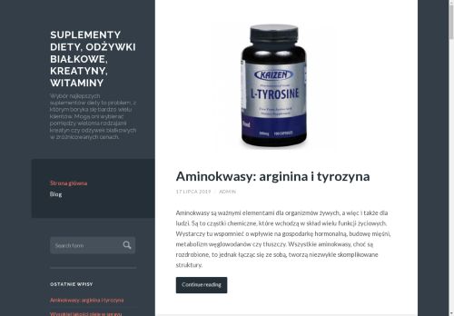 Odżywki i suplementy diety