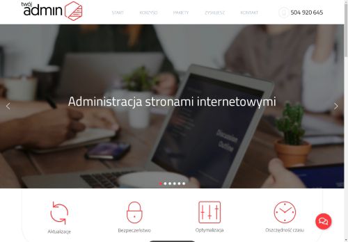 Administracja stronami internetowymi