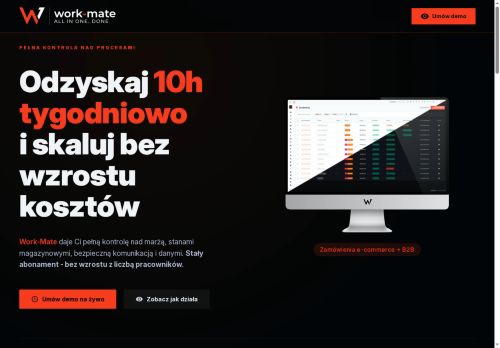 Work mate Kompleksowy Ekosystem Zarządzania Firmą