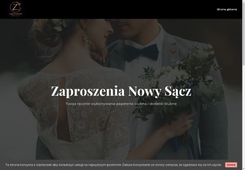 Zaproszenia Nowy Sącz Winietki Zawieszki Tablica Gości